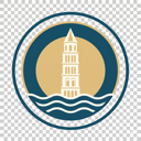 Split Shore Excursions logo — stylized Split bell tower with golden sun and Adriatic waves